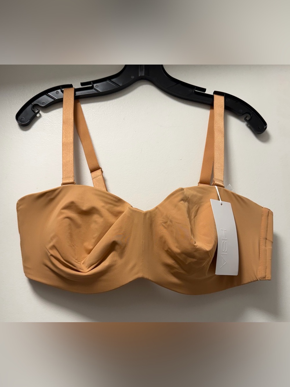 NWT HSIA Shay Multiway Strapless Minimizer Bra 38C Nude Underwire